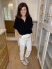 Shu Shop Paula Sneakers in Bone Snake