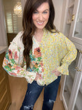 Hopeless Romantic Mixed Floral Top
