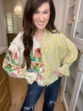 Hopeless Romantic Mixed Floral Top