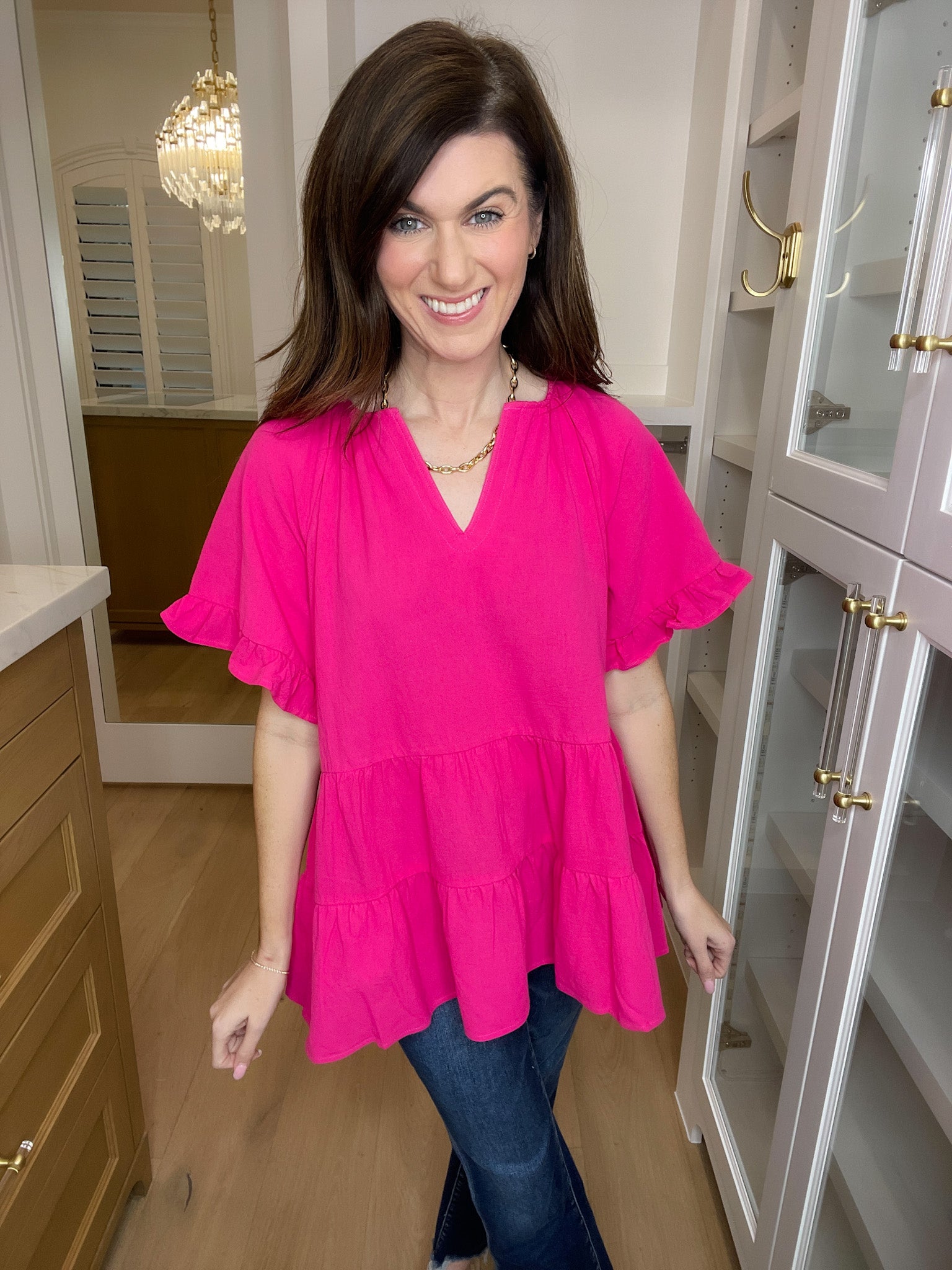 *BELLES & DOORBUSTER* Clear State of Mind Top *Final Sale*