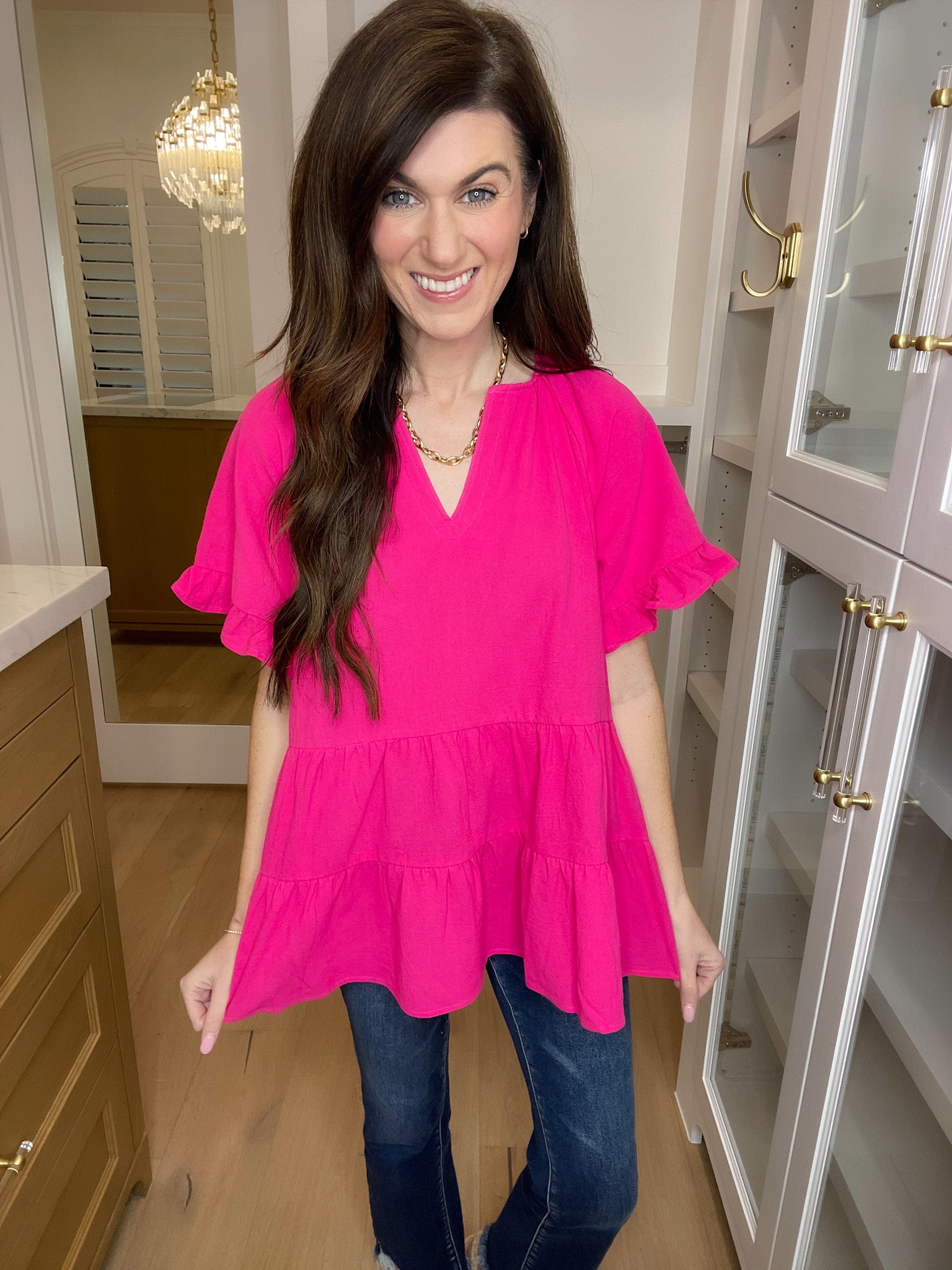 *BELLES & DOORBUSTER* Clear State of Mind Top *Final Sale*