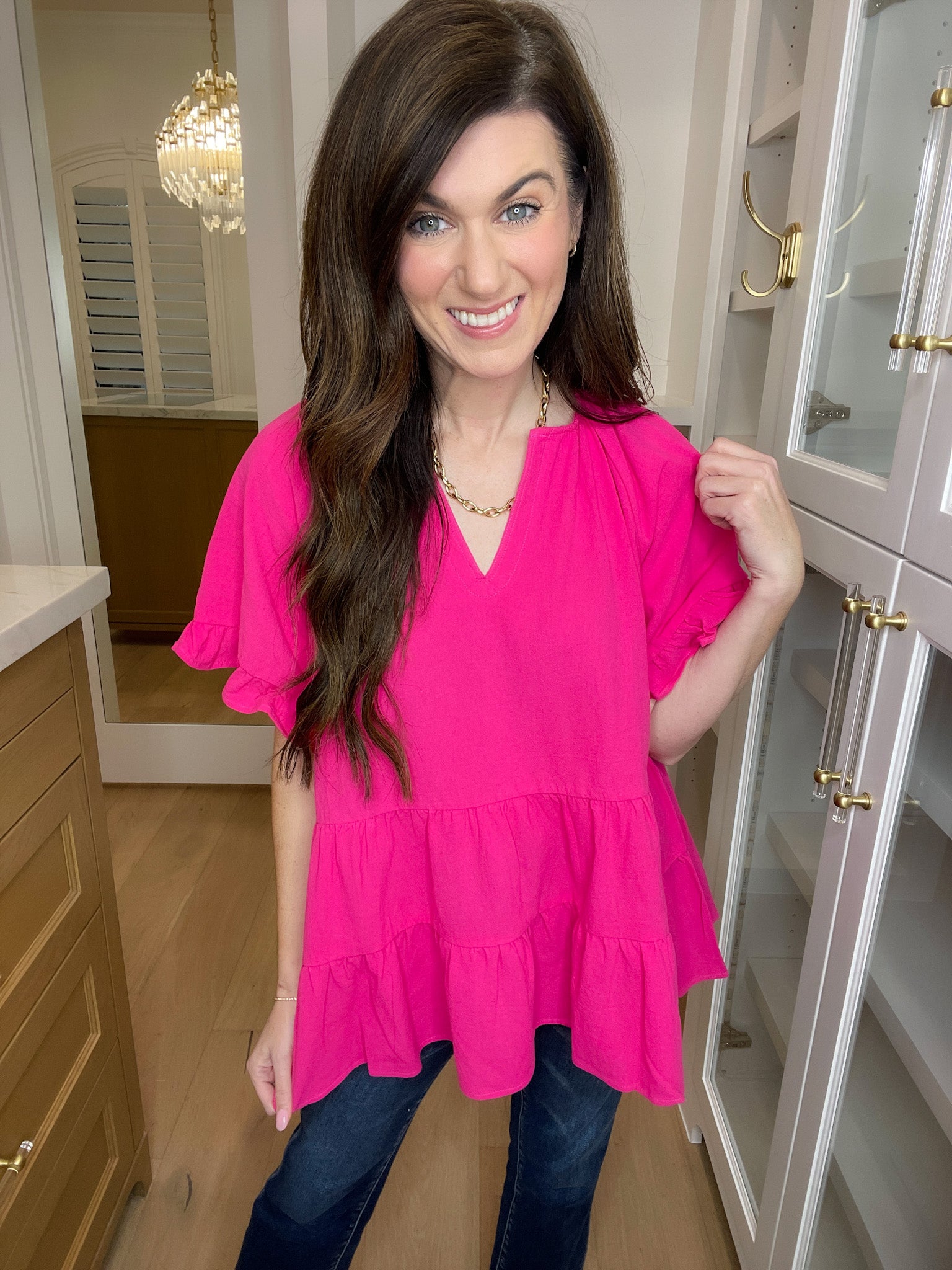 *BELLES & DOORBUSTER* Clear State of Mind Top *Final Sale*