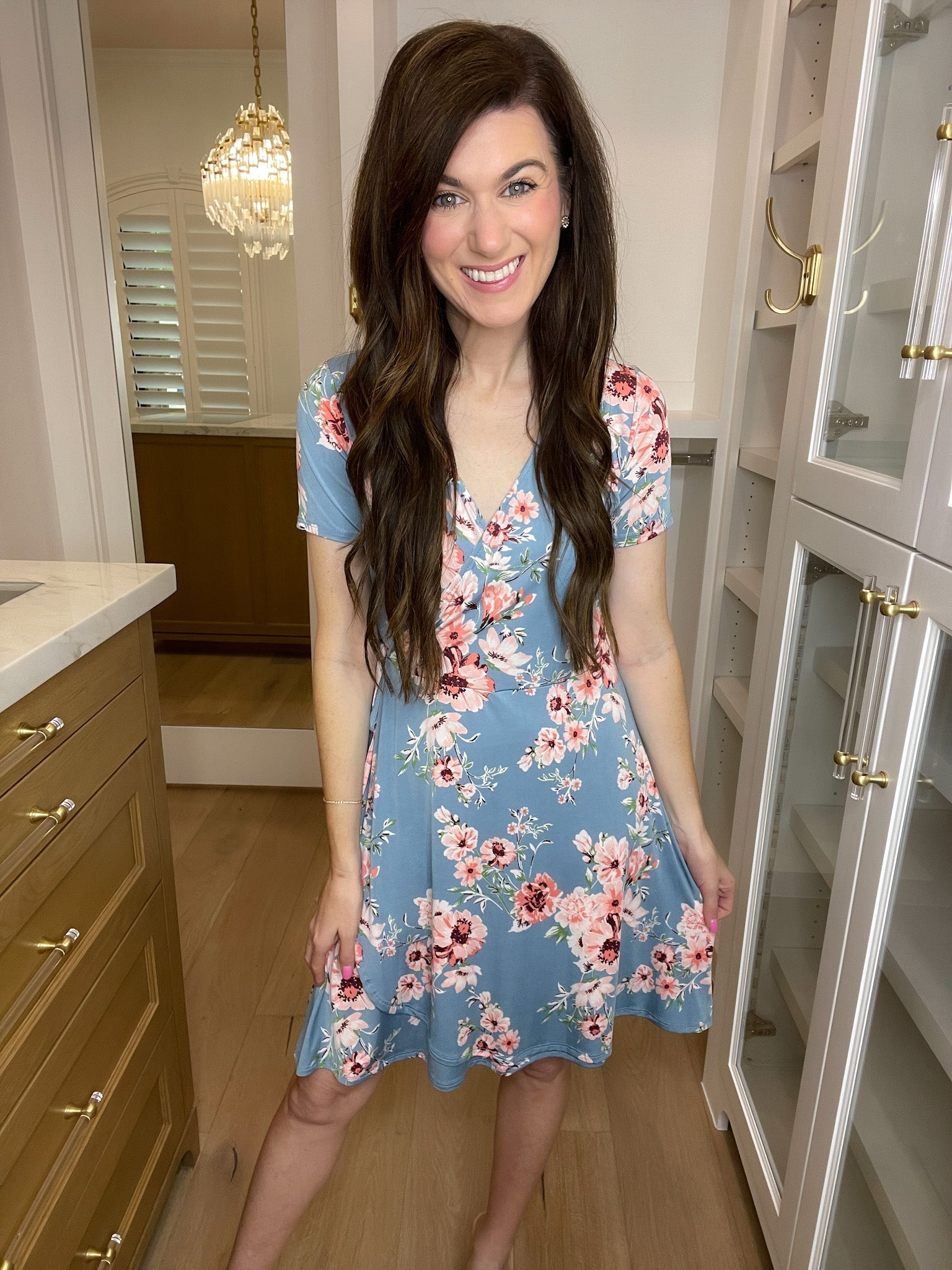 *BELLES & DOORBUSTER* You and Me Faux Wrap Dress *Final Sale*