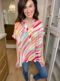 Fun Side Top in Pink
