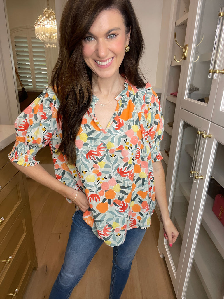 Cherish Forever Floral Top