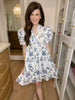 Spotted in Santorini Dress