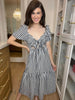 Hamptons Hot Spot Gingham Midi Dress
