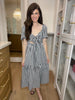 Hamptons Hot Spot Gingham Midi Dress