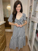 Hamptons Hot Spot Gingham Midi Dress