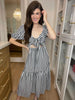 Hamptons Hot Spot Gingham Midi Dress