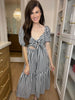 Hamptons Hot Spot Gingham Midi Dress