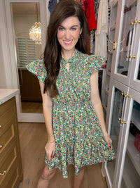 Just Passing Through Floral Dress