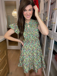 Just Passing Through Floral Dress