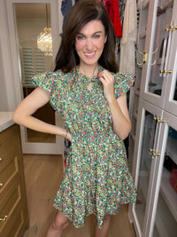 Just Passing Through Floral Dress