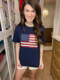 American Anthem Sequin Tee