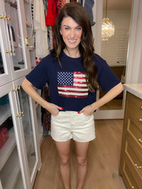 American Anthem Sequin Tee
