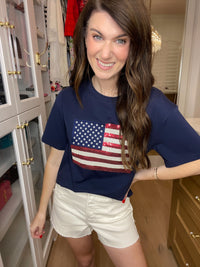 American Anthem Sequin Tee