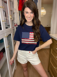American Anthem Sequin Tee