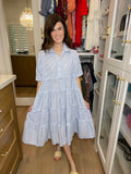 Easy Smiles Striped Midi Dress