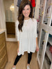 *BELLES & DOORBUSTER* What I Want Tunic in White