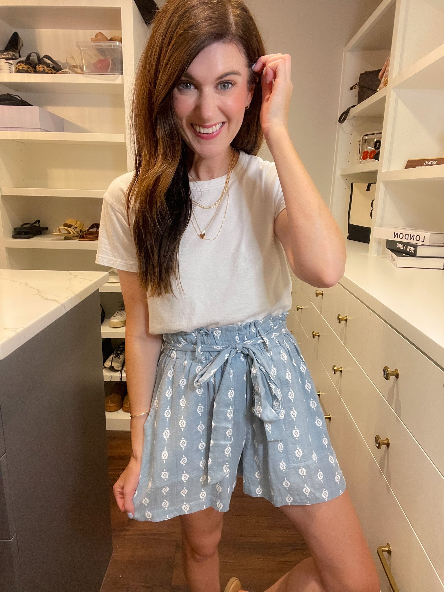 Grayton Beach Paperbag Waist Shorts