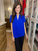 Do Me A Solid Top in Royal or Hot Pink