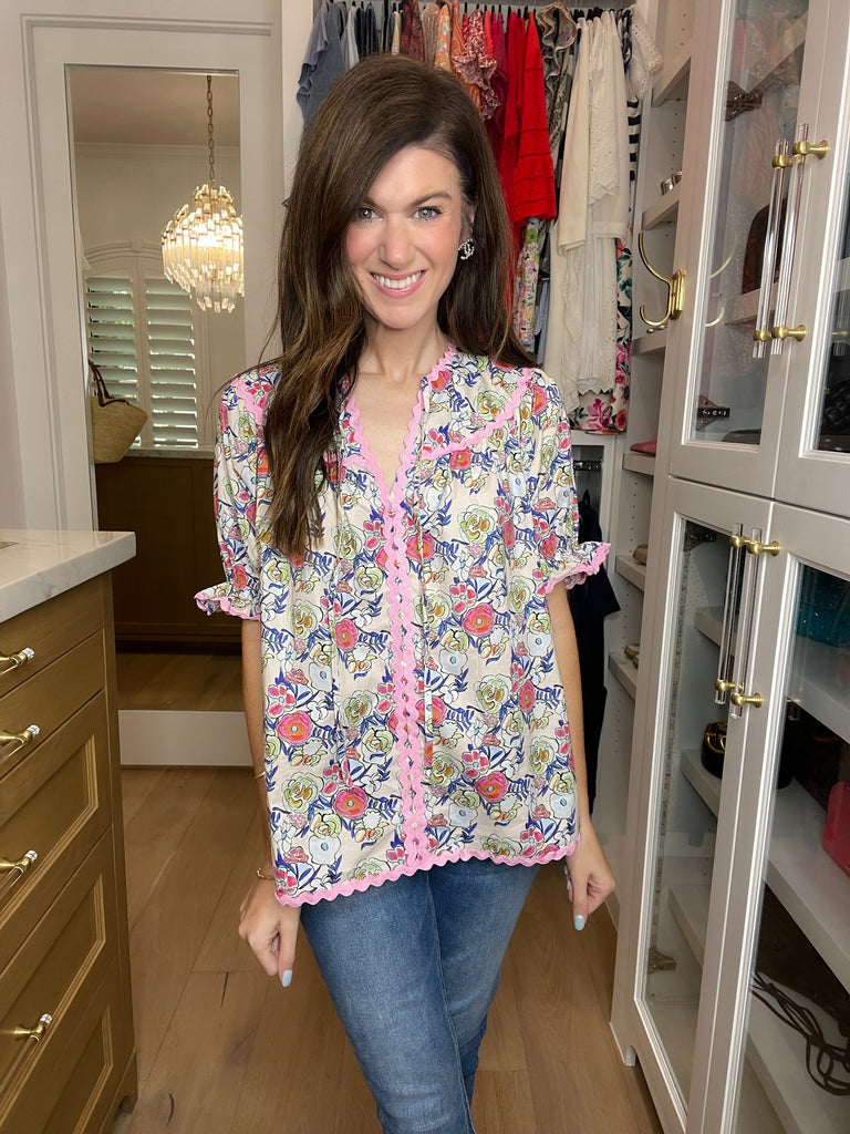 Tender Moments Floral Top