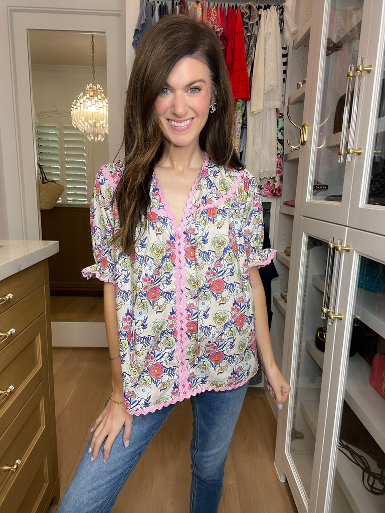 Tender Moments Floral Top