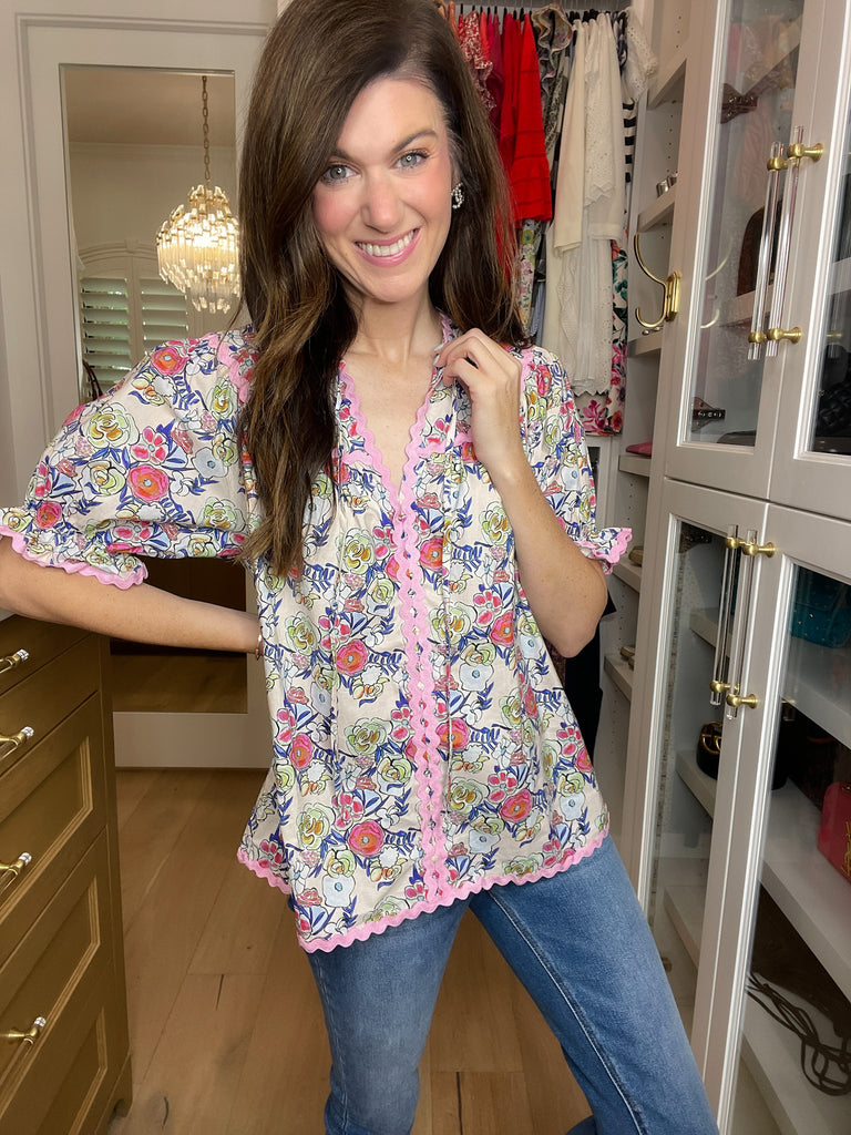Tender Moments Floral Top