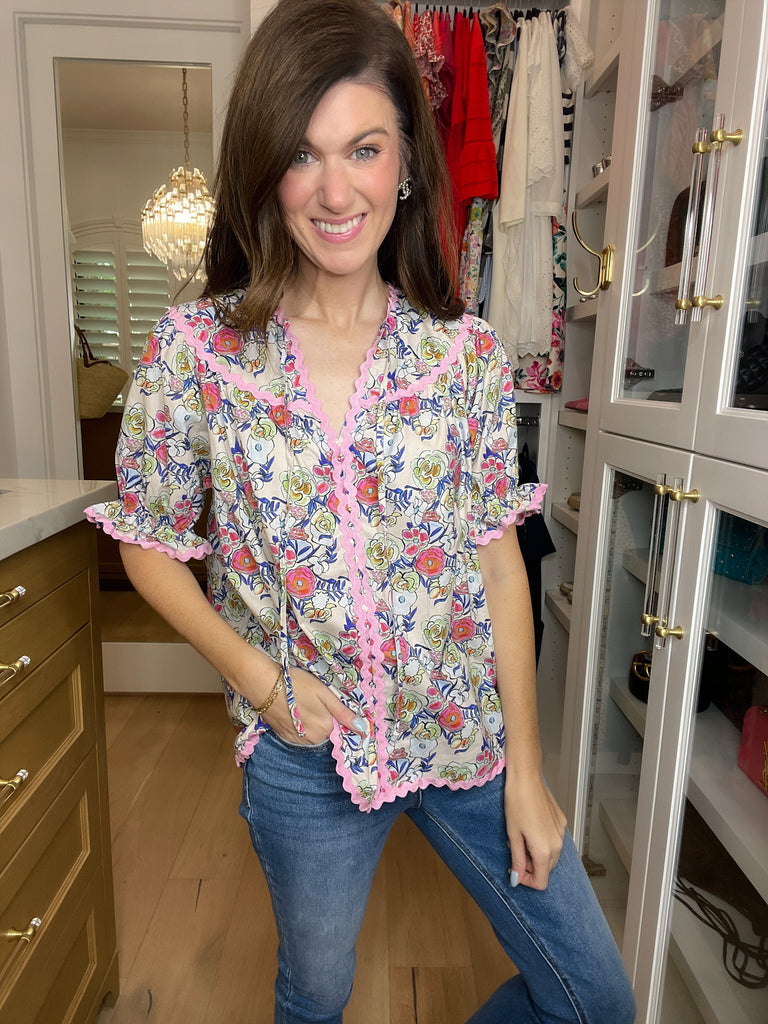 Tender Moments Floral Top
