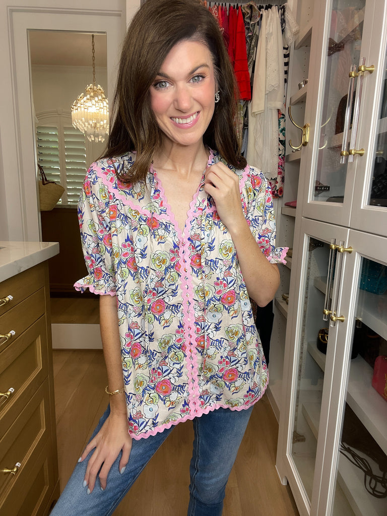Tender Moments Floral Top