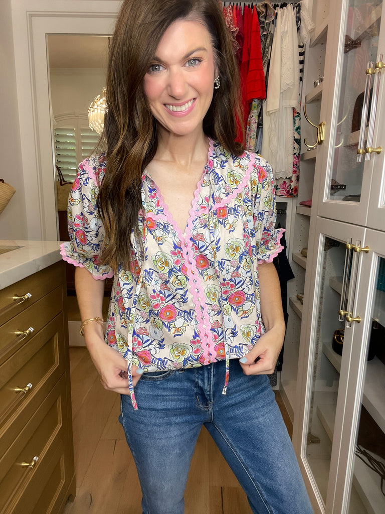 Tender Moments Floral Top