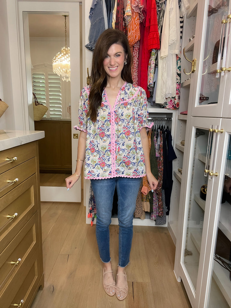 Tender Moments Floral Top