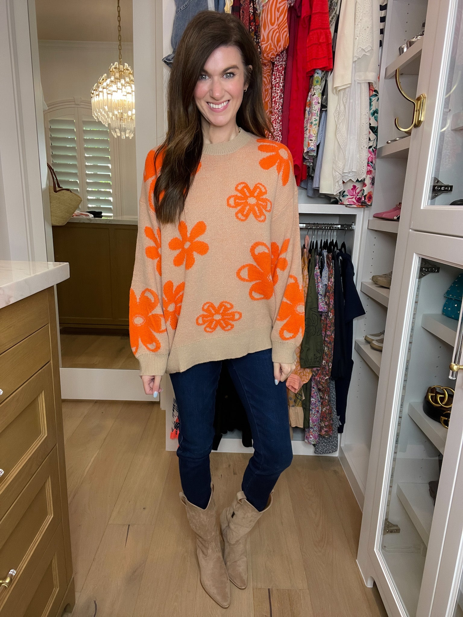 Arisa Boots in Taupe