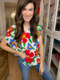 Shape the Future Floral Top
