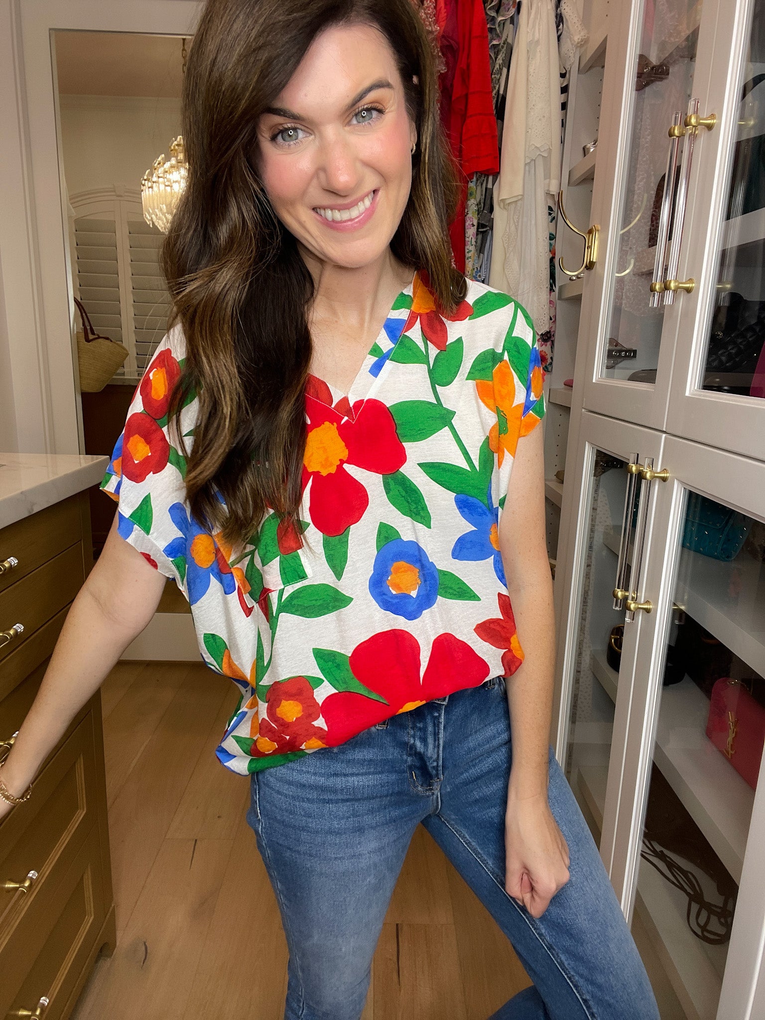 SALE! Shape the Future Floral Top *Final Sale*