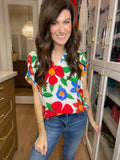 Shape the Future Floral Top