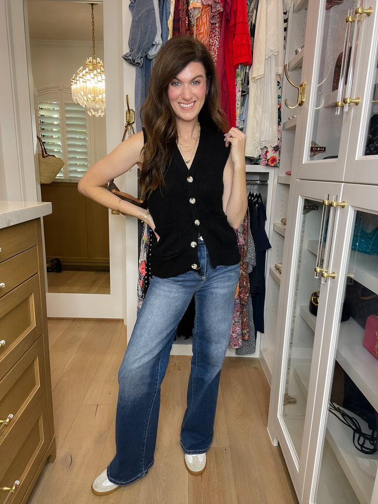 Risen Jasper Wide Leg Jeans