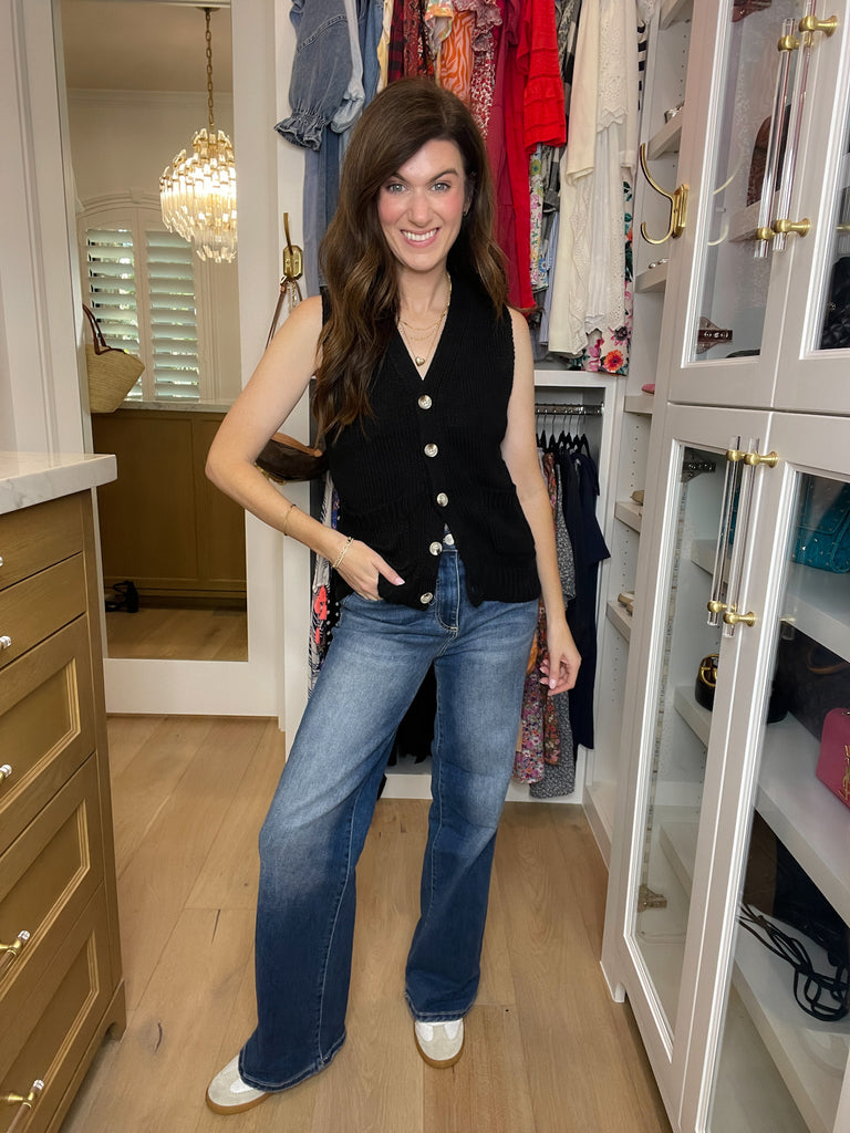Risen Jasper Wide Leg Jeans