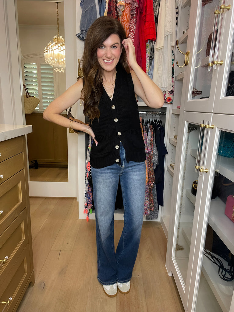 Risen Jasper Wide Leg Jeans
