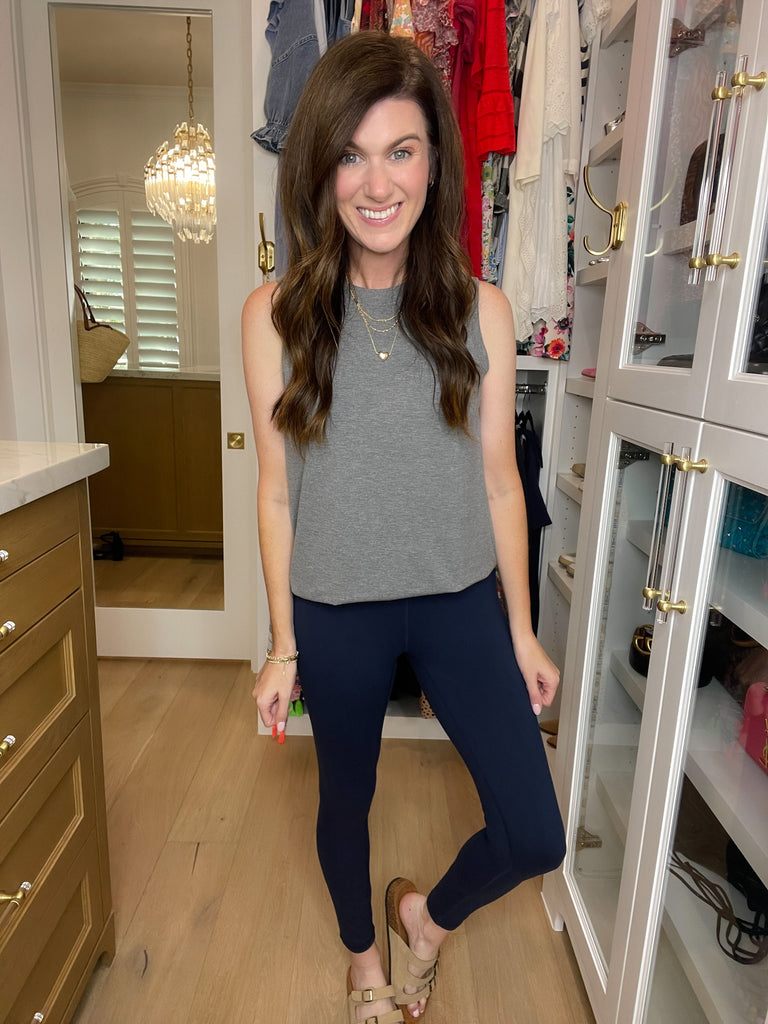 *BELLES & DOORBUSTER* Get Moving Leggings in Navy *FINAL SALE*