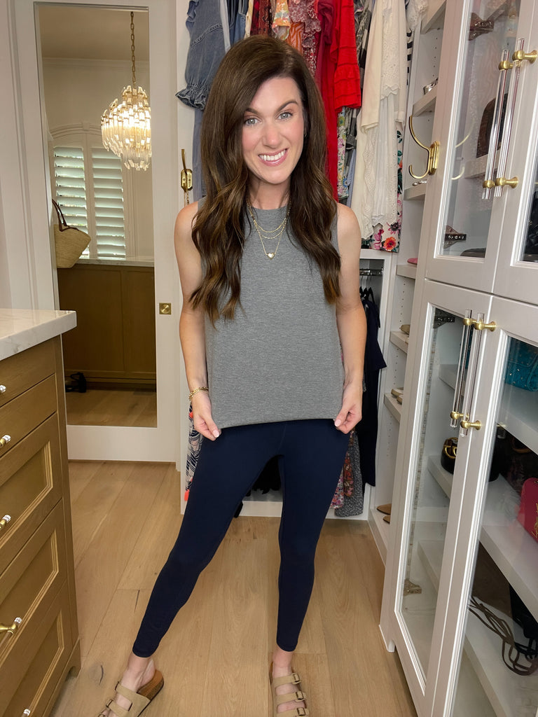 *BELLES & DOORBUSTER* Get Moving Leggings in Navy *FINAL SALE*
