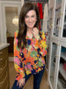 Garden in the Moonlight Floral Top