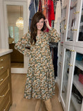 Falling into Place Maxi Dress