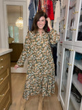 Falling into Place Maxi Dress