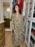 Falling into Place Maxi Dress