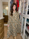 Falling into Place Maxi Dress