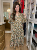 Falling into Place Maxi Dress