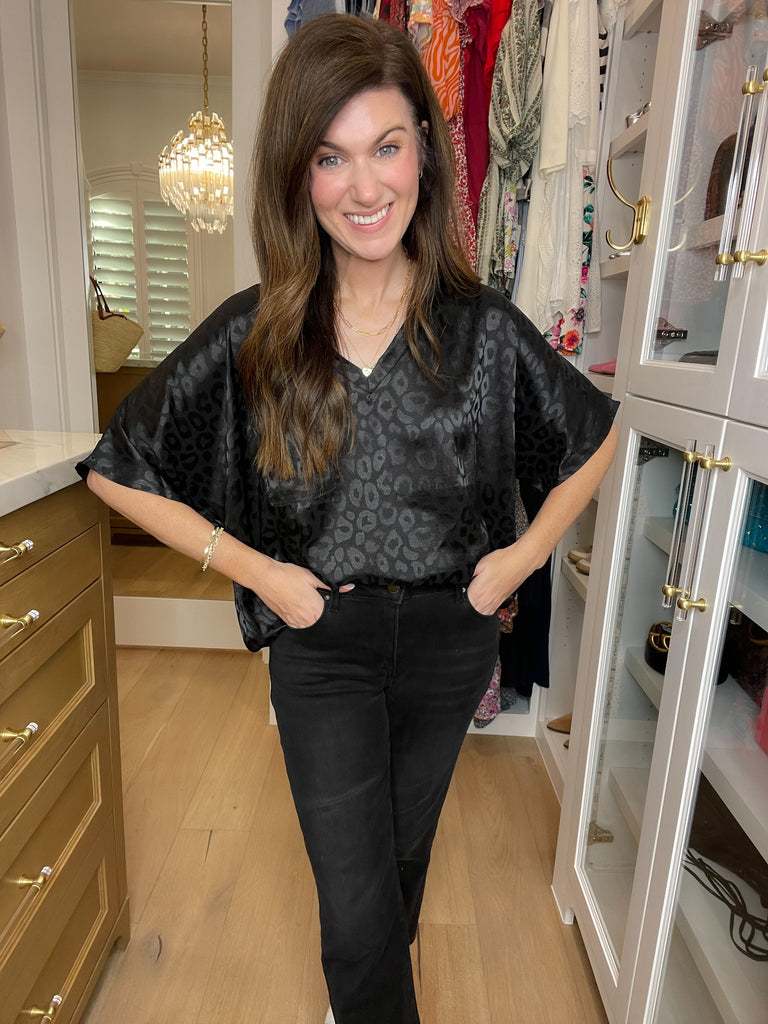 Luxe Leopard Top