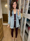 Risen Pull it Together Denim Button Down
